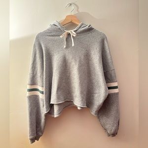 American Eagle oversized cropped hoodie